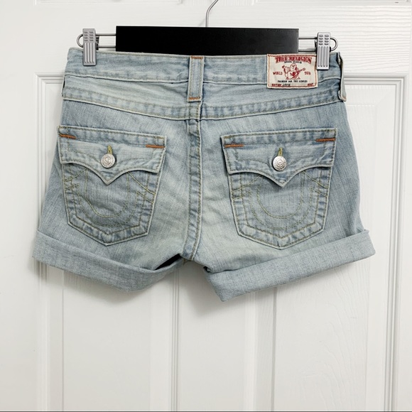 True Religion Jayde Denim Shorts - Picture 3 of 9